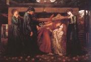 Dante Gabriel Rossetti, Dante's Dream at the Time of the Death of Beatrice (mk28)